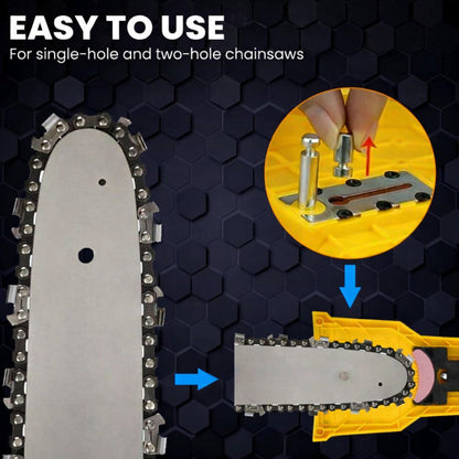 Easy Chain Sharpener Tool for Chainsaws