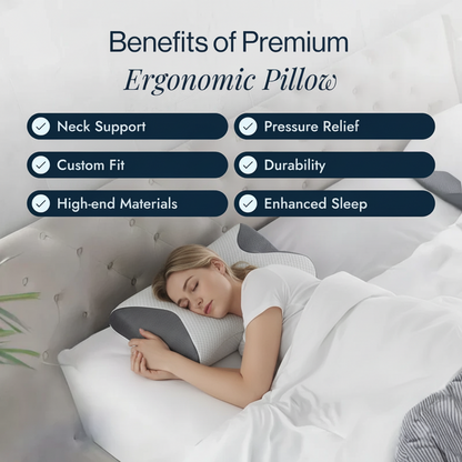 Contour Supportive Memory Foam Pillow