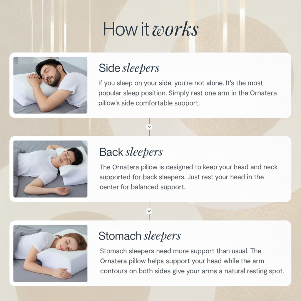 Contour Supportive Memory Foam Pillow