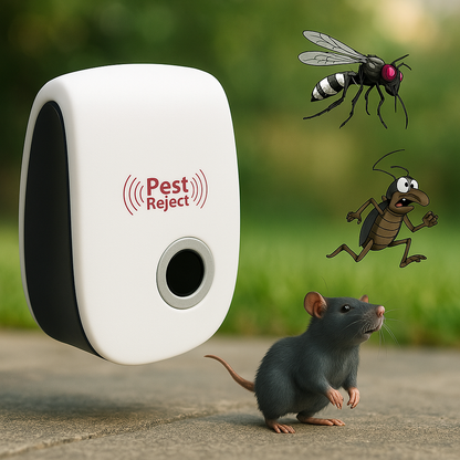 Effective Electronic Pest Repeller for Home and Garden - Lusomart