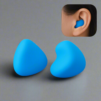 Soft Silicone Sleep Earplugs For Better Rest