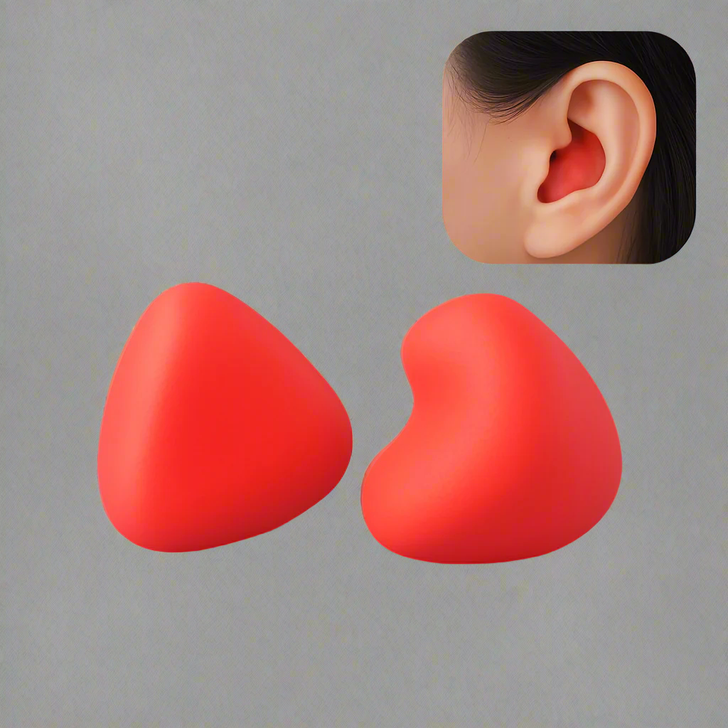 Soft Silicone Sleep Earplugs For Better Rest