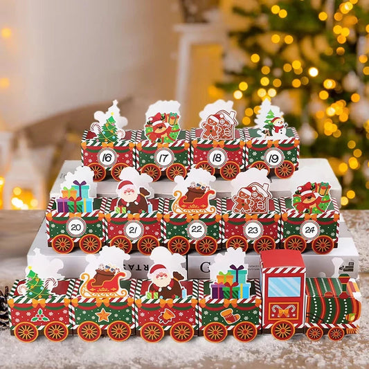 Fun Kids' DIY Countdown Christmas Calendar Kit - Lusomart
