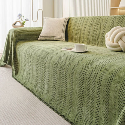 ChenilleGuard | Stylish Durable Scratch-Resistant Slipcover Sofa Protector 6