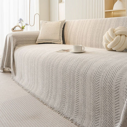 ChenilleGuard | Stylish Durable Scratch-Resistant Slipcover Sofa Protector 7