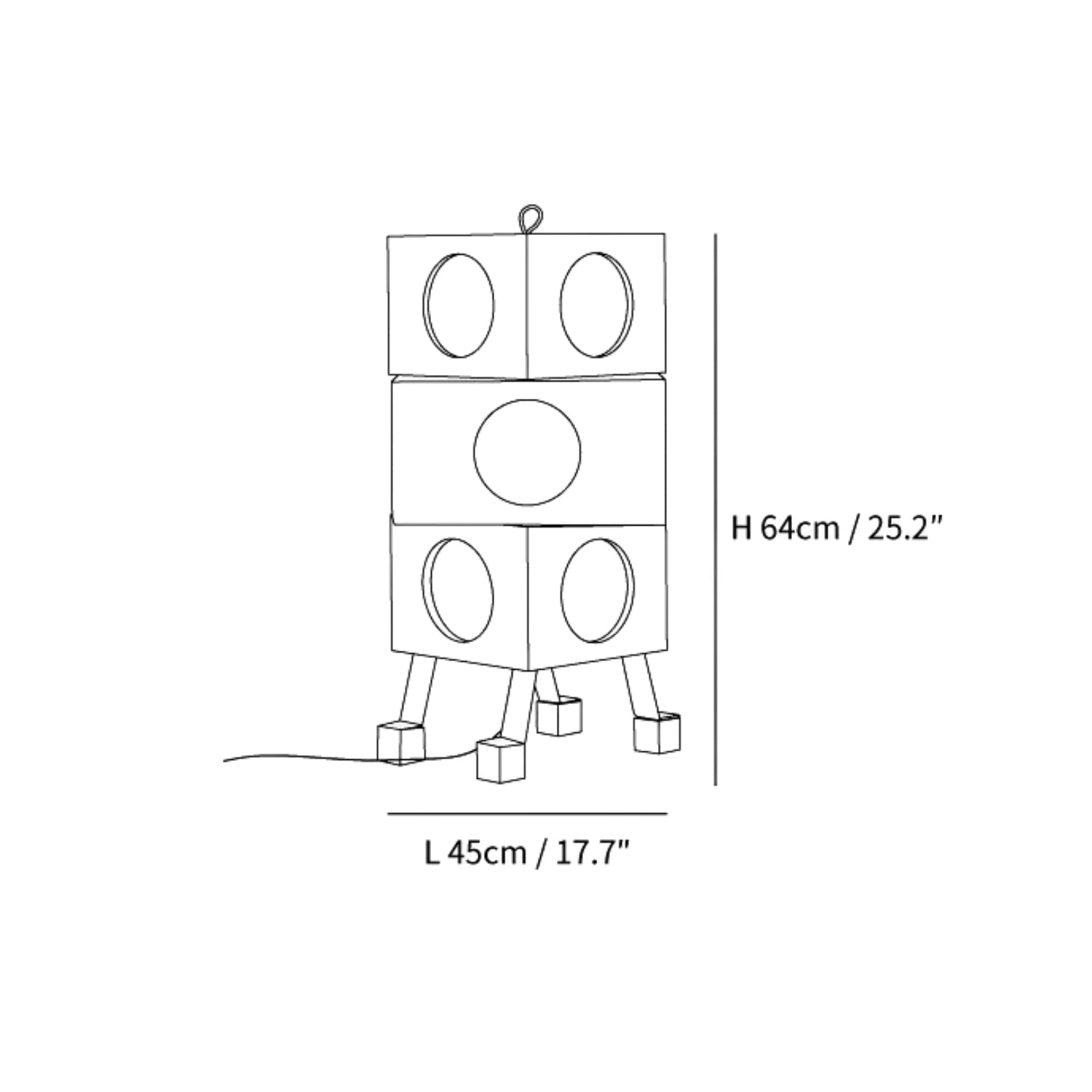 Cherrystone | Playful Elegant Modern Floor Lamp for Living Room Decor 2
