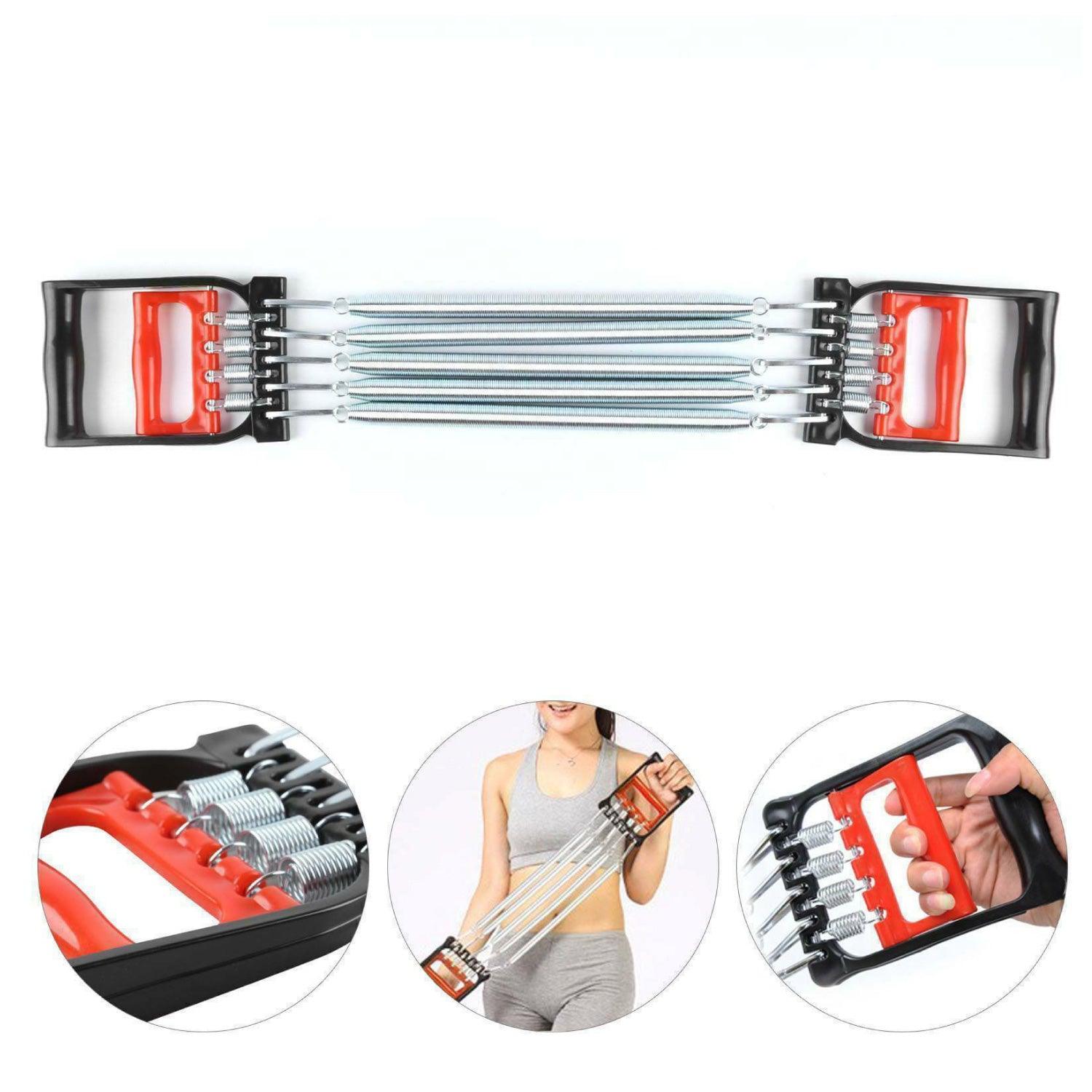Chest Expander - 5 Spring Exercise Puller Muscle Stretcher Training Home Pull Gym 2