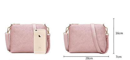ChicAura | Stylish Elegant Leather Backpack for Women with Gold Accents 2