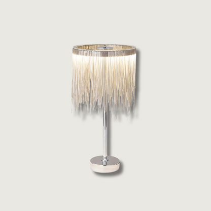 Stylish Tassel LED Table Light with Warm Glow - Lusomart