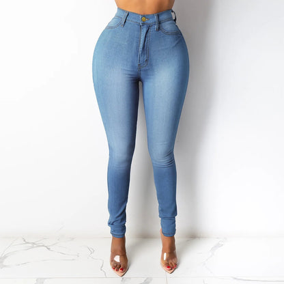 ChicVogue | Elegant High-Waisted Black Jeggings for Women 1
