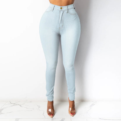 ChicVogue | Elegant High-Waisted Black Jeggings for Women 3