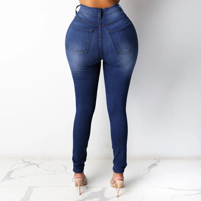 ChicVogue | Elegant High-Waisted Black Jeggings for Women 6