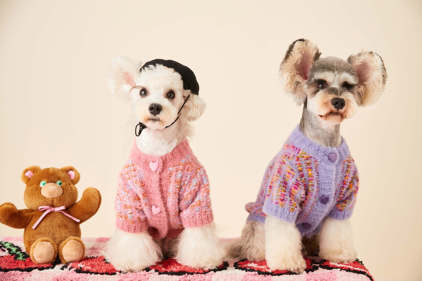 Chic Cozy Plush Fleece Sweater for Dogs – Stylish and Warm Pet Apparel 2
