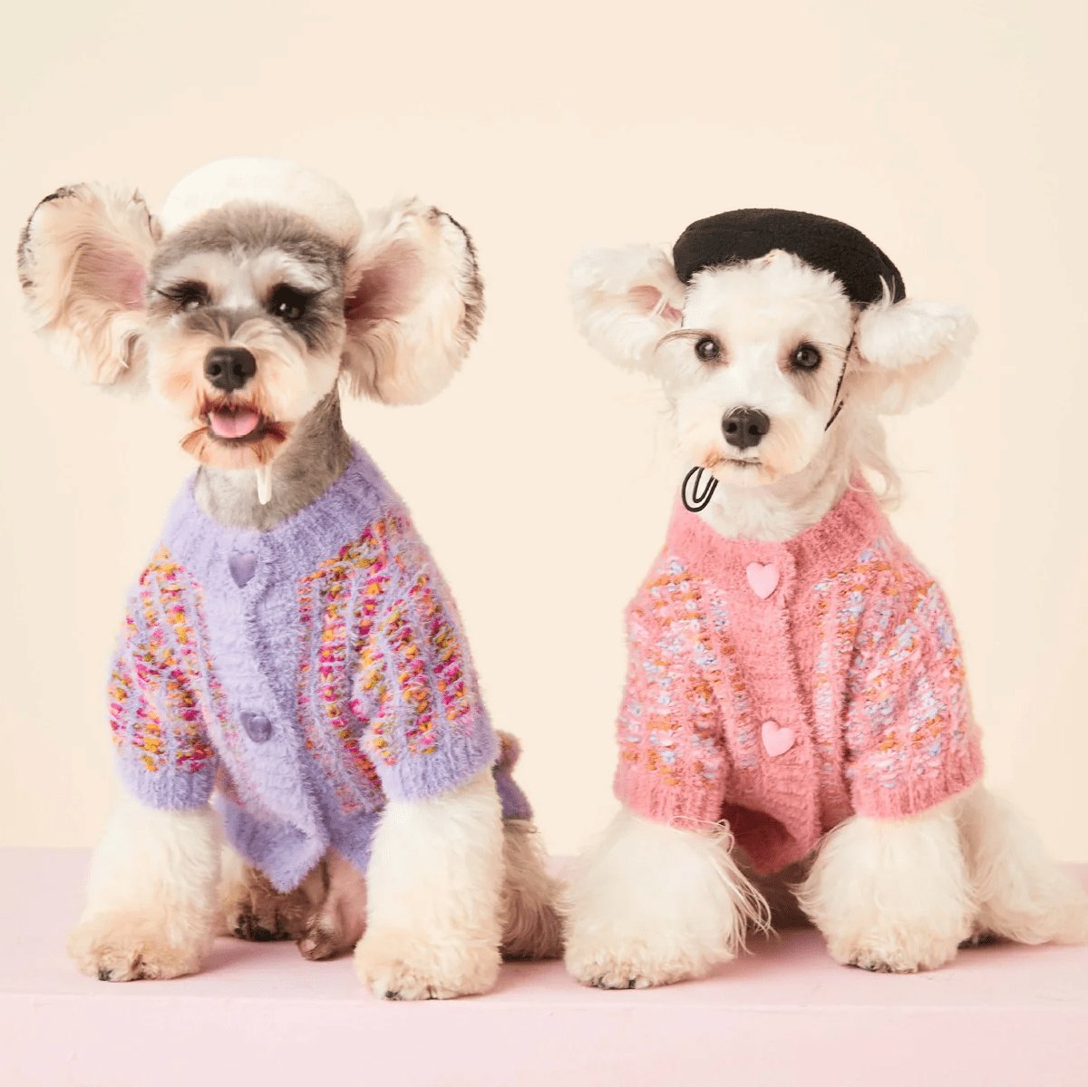 Chic Cozy Plush Fleece Sweater for Dogs – Stylish and Warm Pet Apparel 3