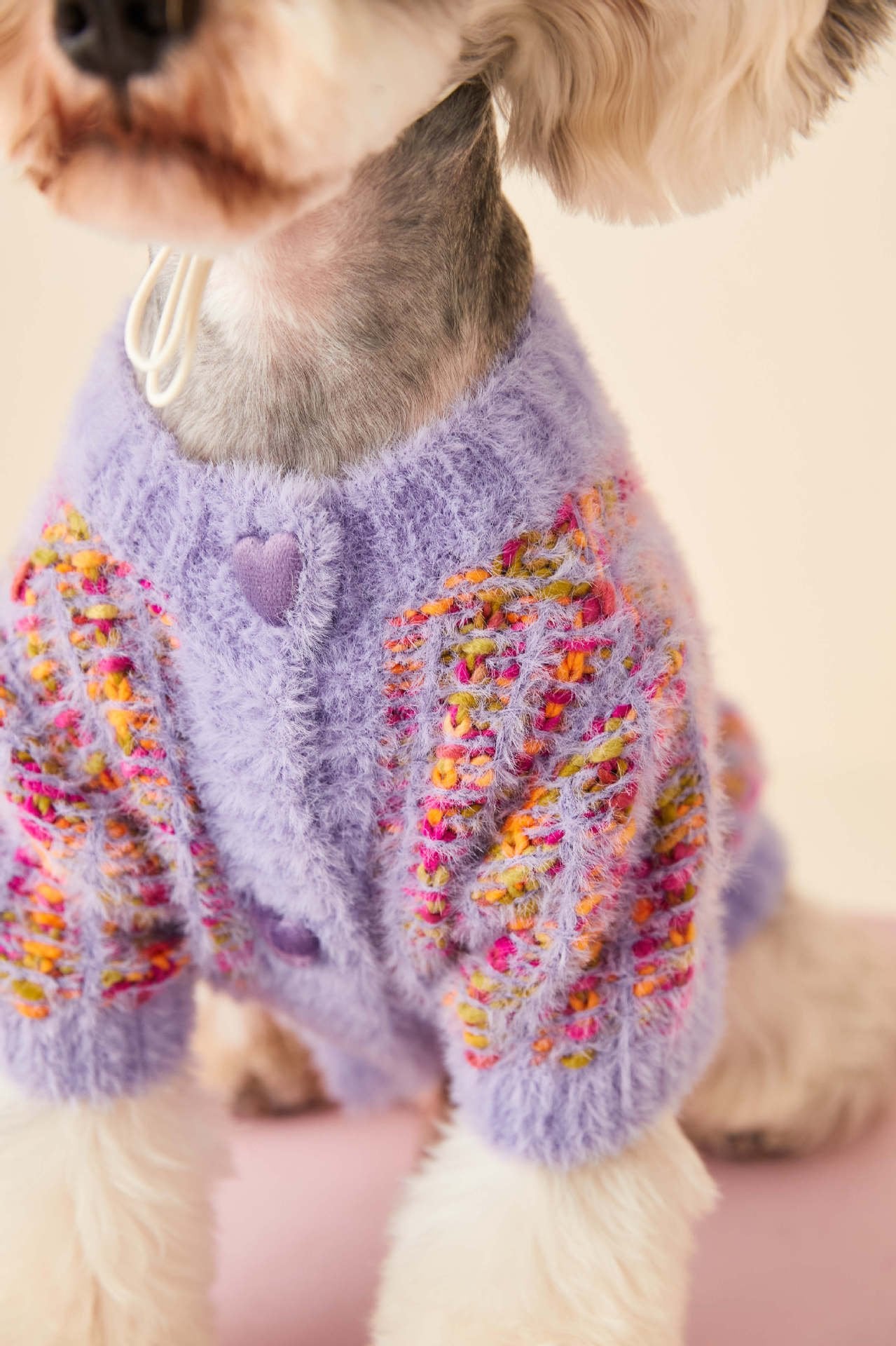 Chic Cozy Plush Fleece Sweater for Dogs – Stylish and Warm Pet Apparel 6
