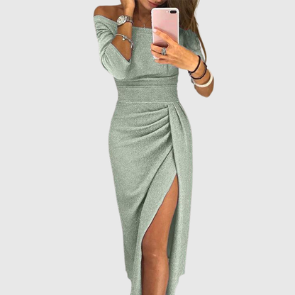 Chic Halter Black Maxi Dress for Women with Flattering Silhouette – Elegant Long Dress for Effortless Style 2
