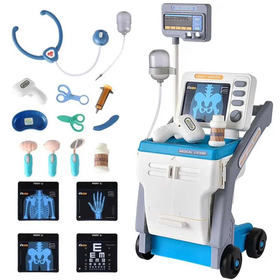 Kids Medical Play Doctor Kit with Lights and Sounds - Lusomart