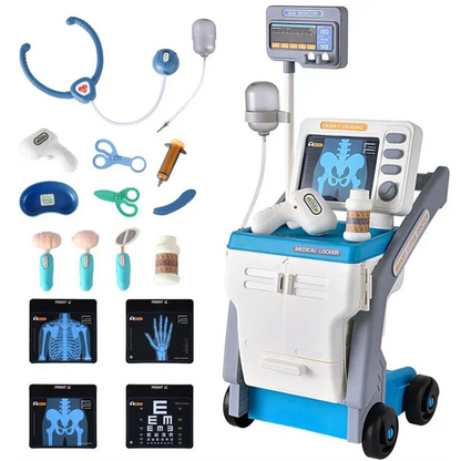 Kids Medical Play Doctor Kit with Lights and Sounds - Lusomart