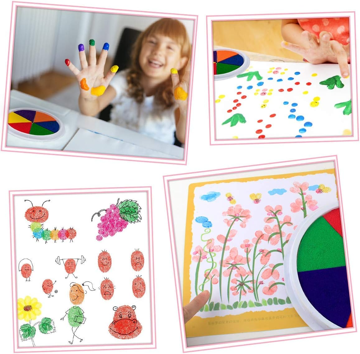 Children's Finger Painting Set - KleurenKracht 4