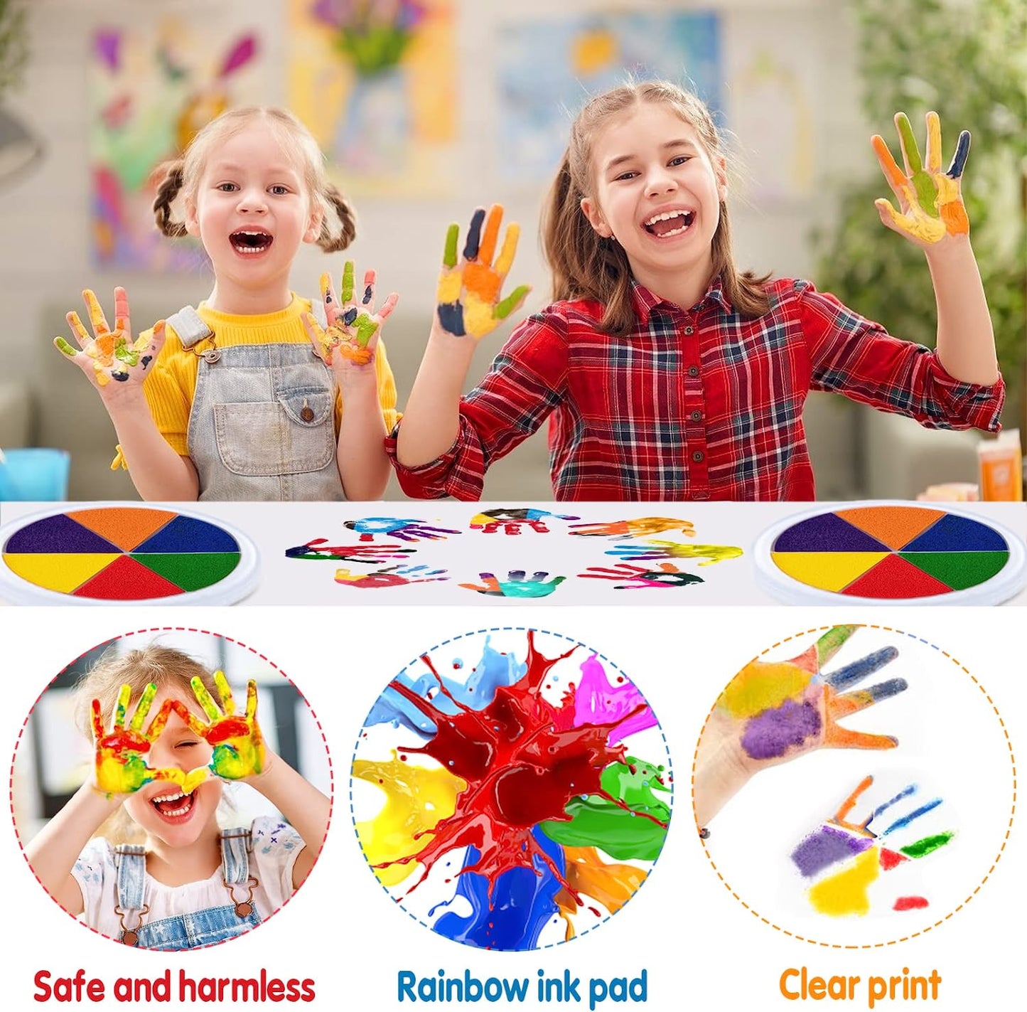 Children's Finger Painting Set - KleurenKracht 5