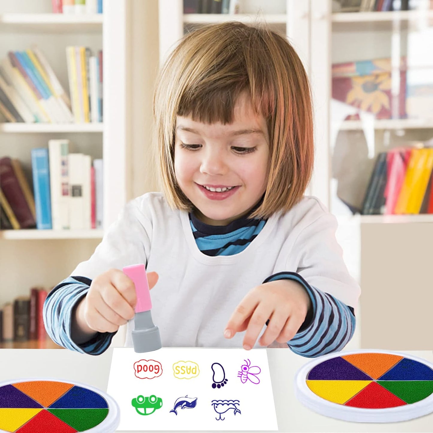 Children's Finger Painting Set - KleurenKracht 6