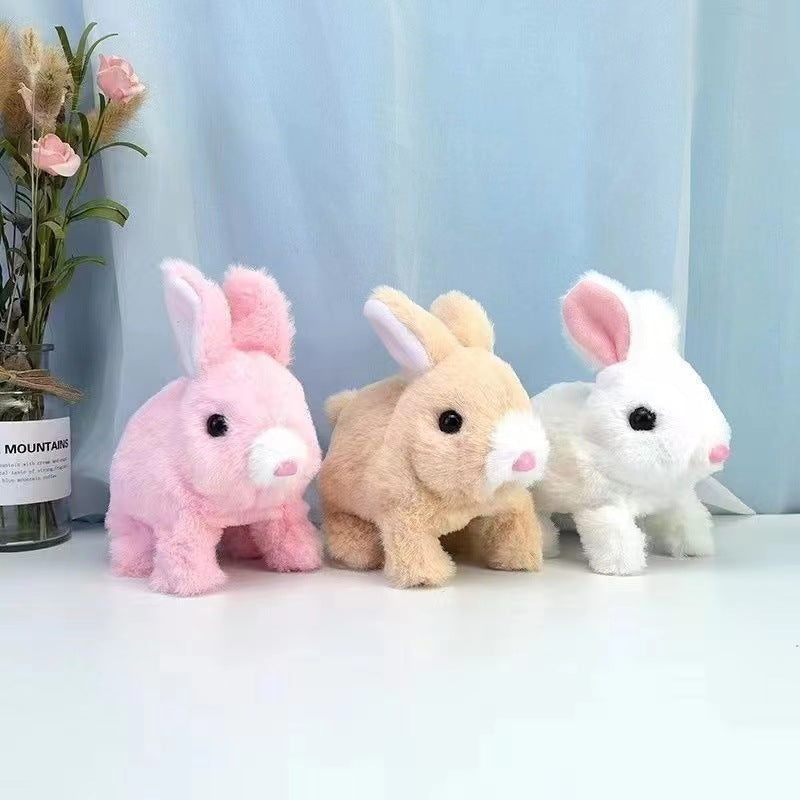Fun Plush Bunny Teddy Soft Cuddly Stuffed Toy - Lusomart