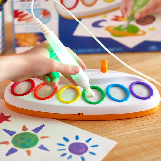 Kids Art Paint Set Washable Glowing Brush Coloring Kit - Lusomart