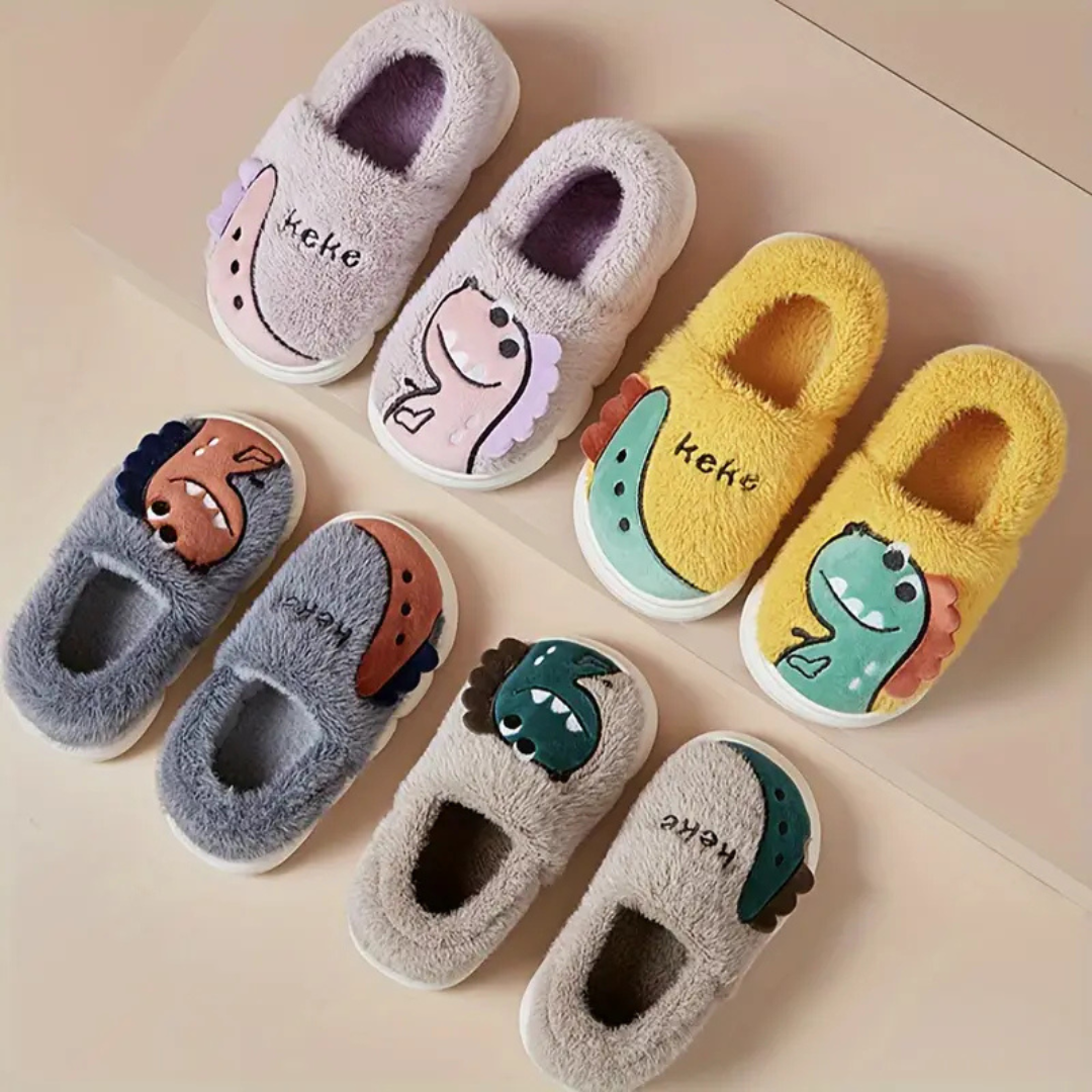 Children's Slippers with Dino Design – DinoSteps 5