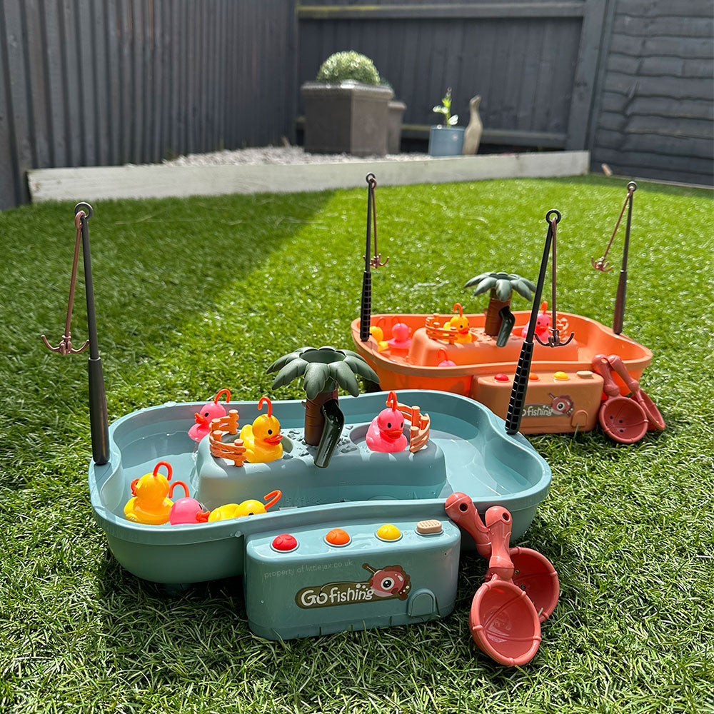 Fun Kids Water Toy Interactive Duck Catching Game - Lusomart
