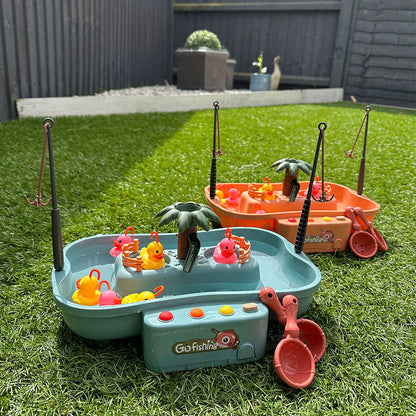 Fun Kids Water Toy Interactive Duck Catching Game - Lusomart