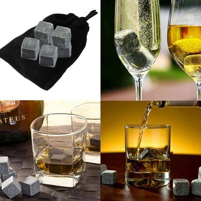 ChillStone | Elegant Premium Soapstone Whiskey Stones Set for Perfect Cooling 2