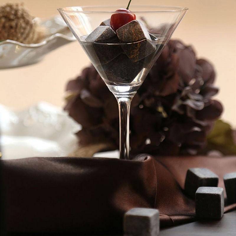 ChillStone | Elegant Premium Soapstone Whiskey Stones Set for Perfect Cooling 3