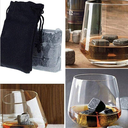 ChillStone | Elegant Premium Soapstone Whiskey Stones Set for Perfect Cooling 5