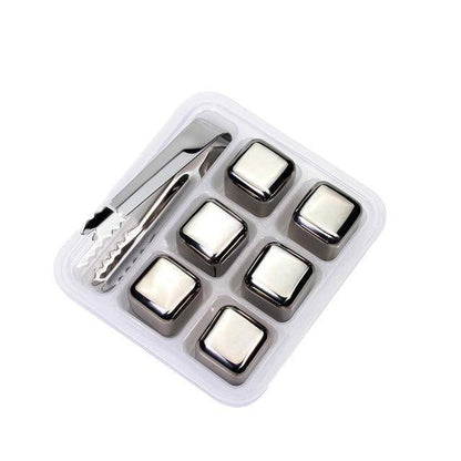 ChillStone | Premium Non-Diluting Stainless Steel Ice Cubes for Drinks 8