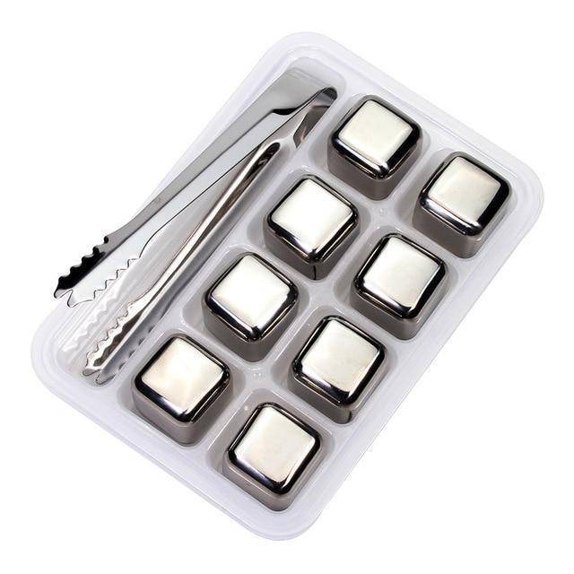 ChillStone | Premium Non-Diluting Stainless Steel Ice Cubes for Drinks 9