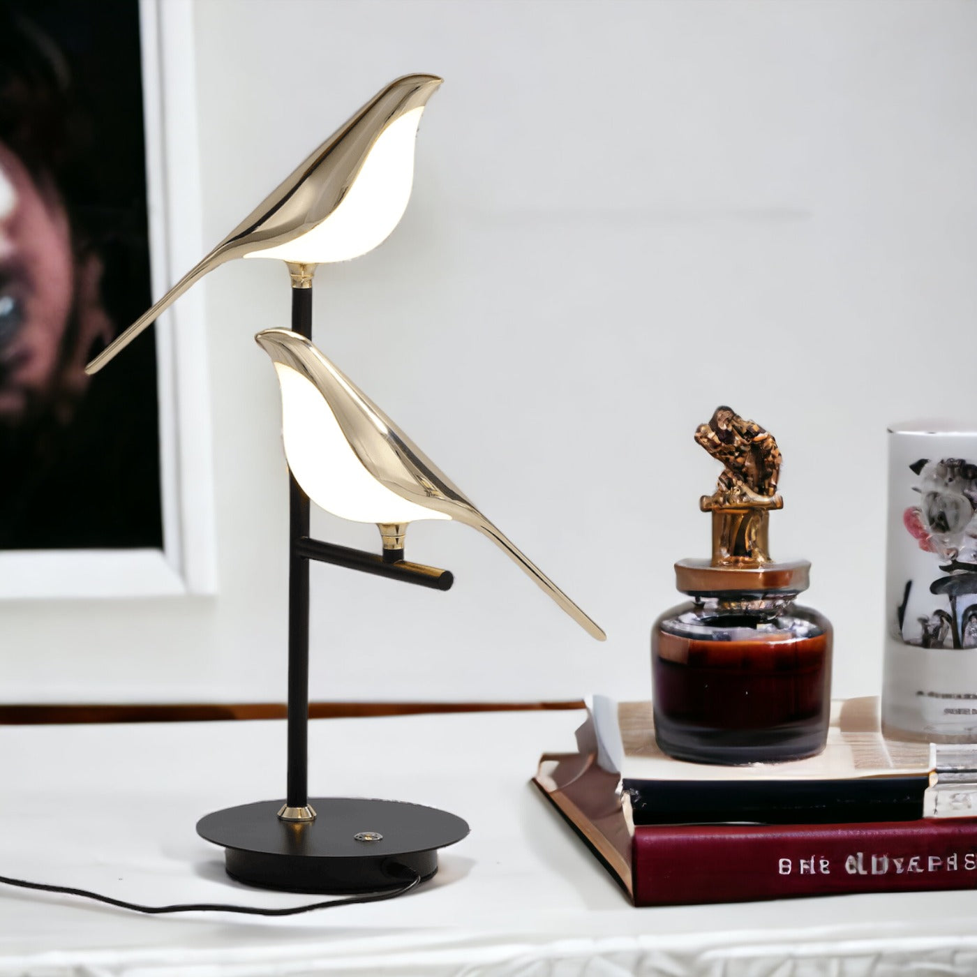 Bright White Nordic Wall Light