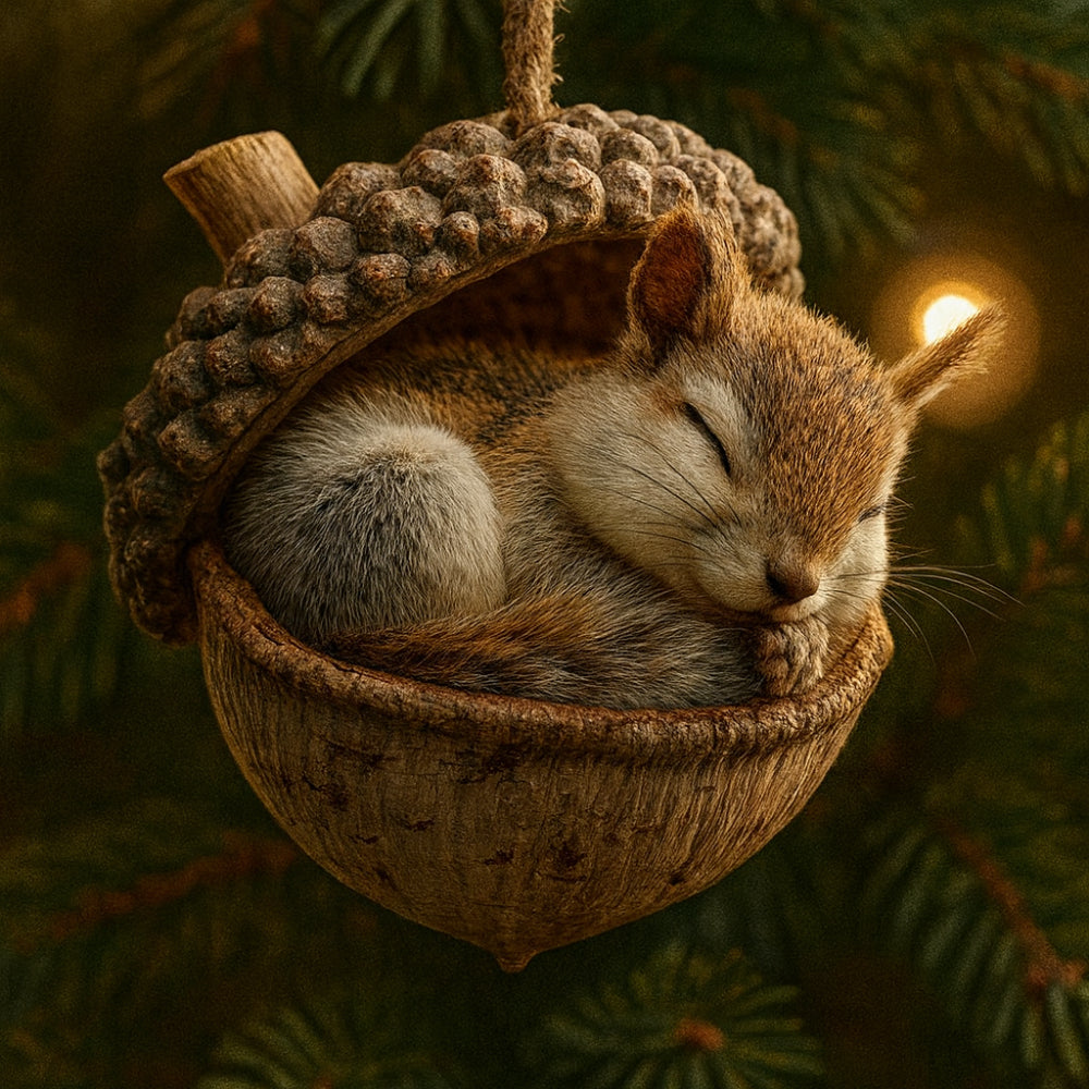 Winter Woodland Animal Ornament Tree Decoration