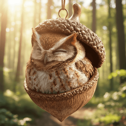 Christmas Woodland Animal Ornament Set