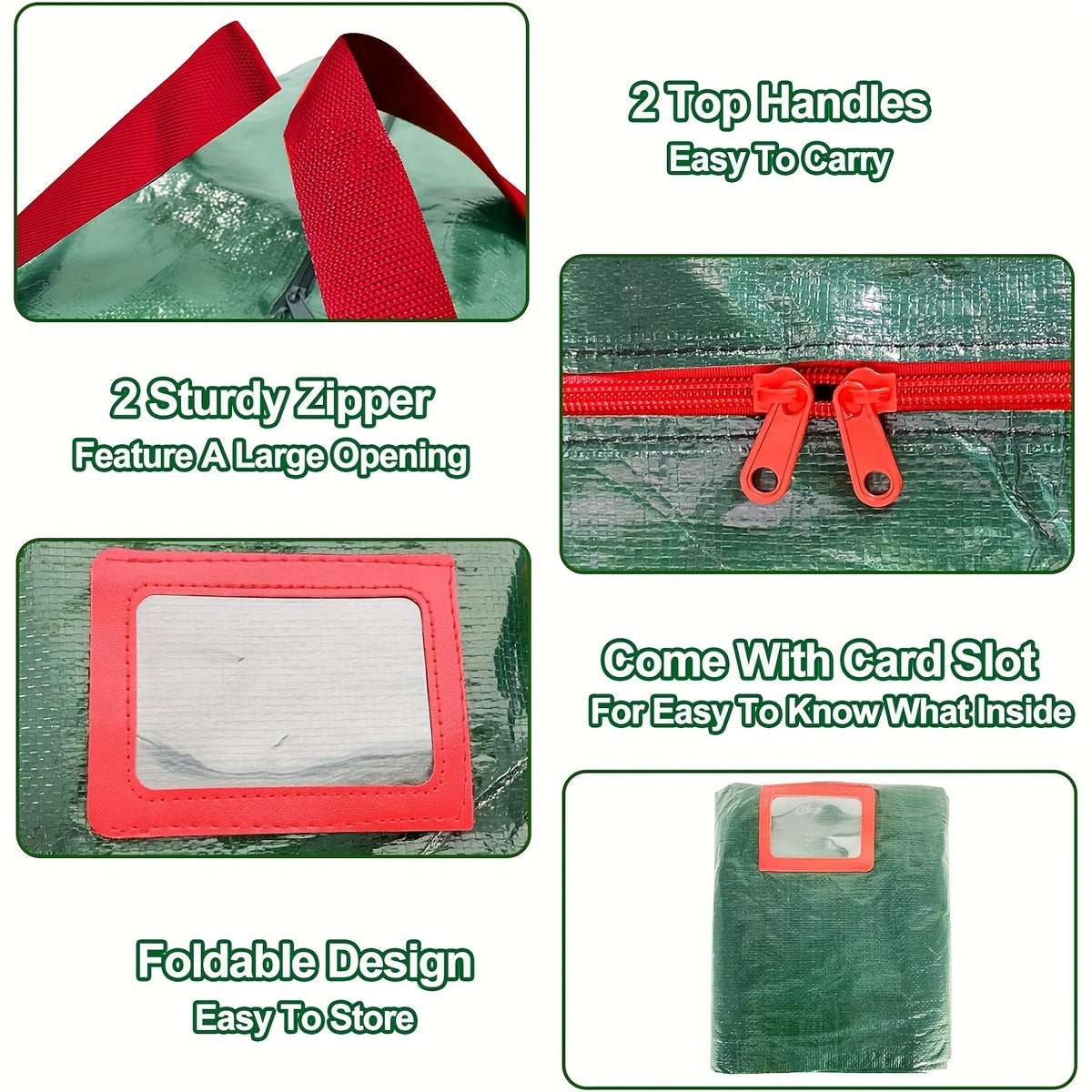 Large Christmas Tree Heavy Duty Storage Bag