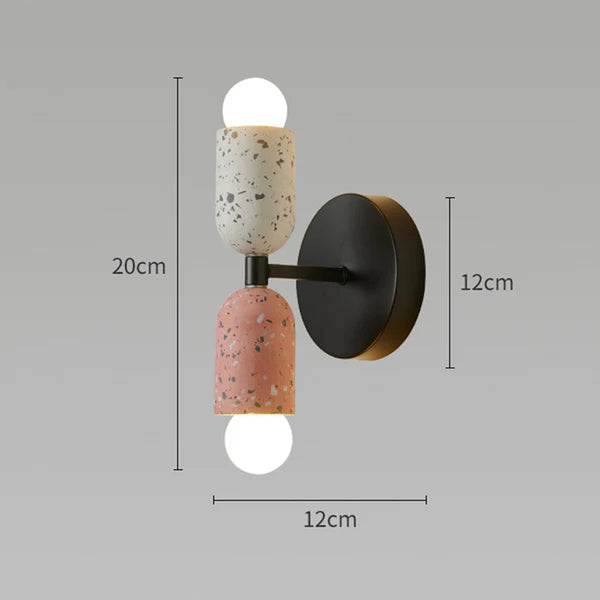 Chromalux | Vibrant Modern Iron Wall Sconce Lighting for Contemporary Decor 7
