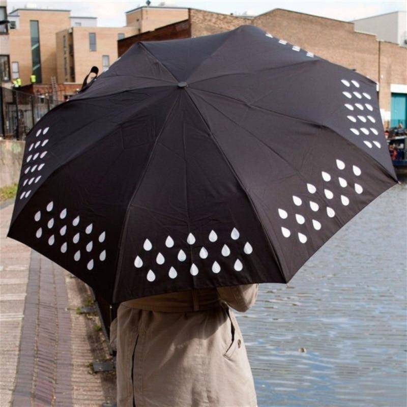 ChromaticRain | Vibrant Color Changing Compact Folding Umbrella 2