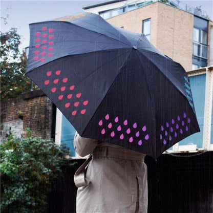 ChromaticRain | Vibrant Color Changing Compact Folding Umbrella 3