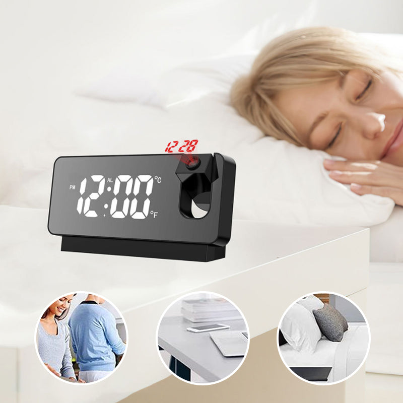 ChronoBeam | Innovative Multifunctional Projection Alarm Clock 4