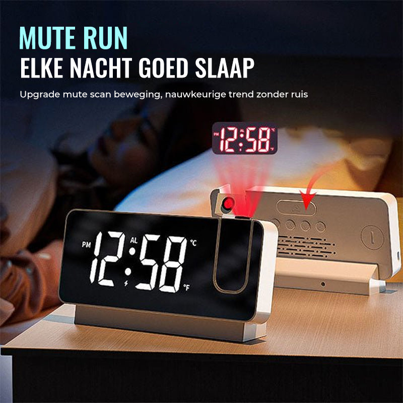 ChronoBeam | Innovative Multifunctional Projection Alarm Clock 7