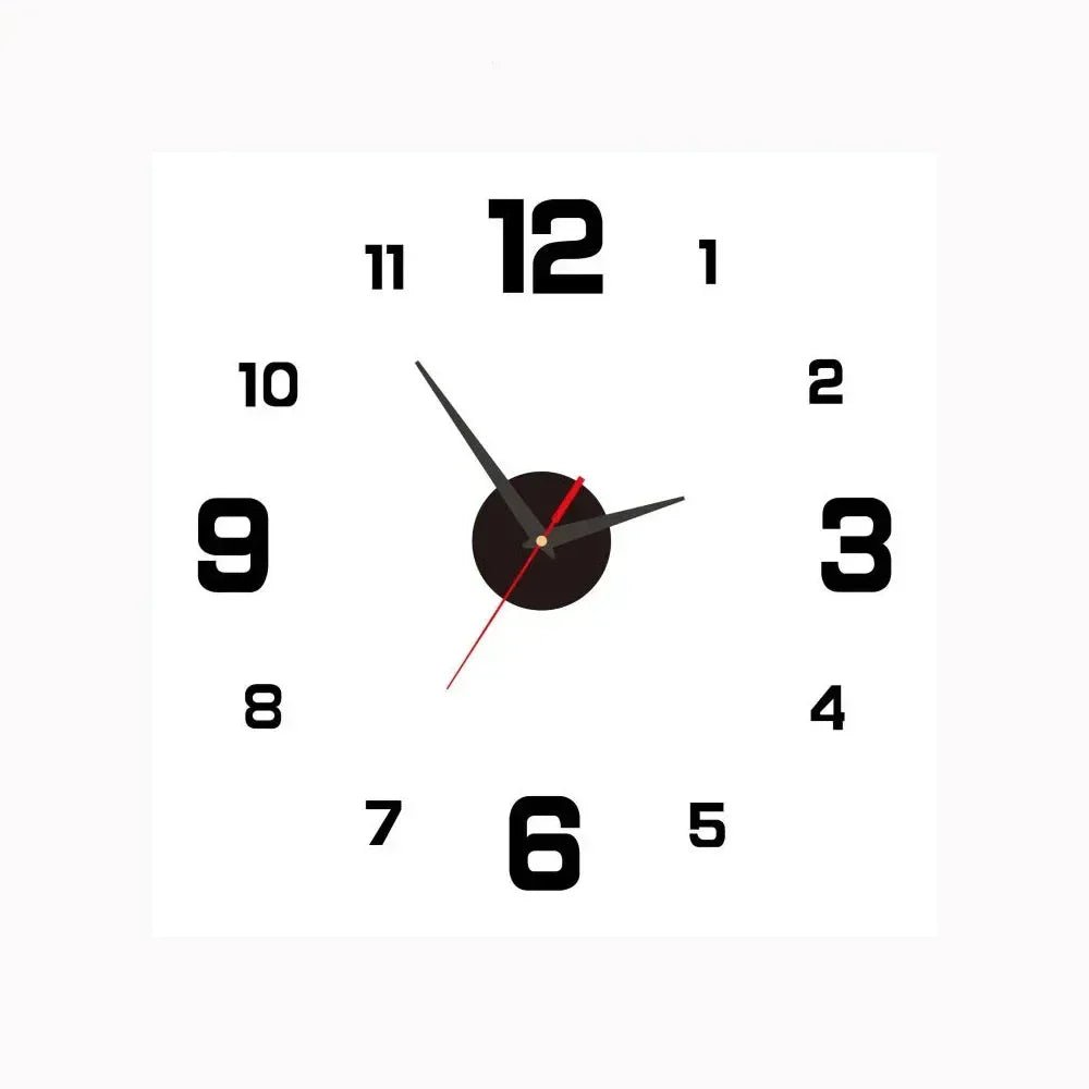 ChronoSilence | Modern Large Minimalist Silent Wall Clock Design 11