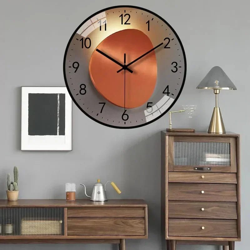 ChronoSilence | Modern Large Minimalist Silent Wall Clock Design 4