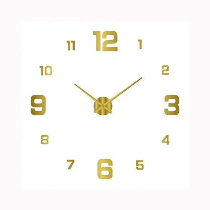 ChronoSilence | Modern Large Minimalist Silent Wall Clock Design 8