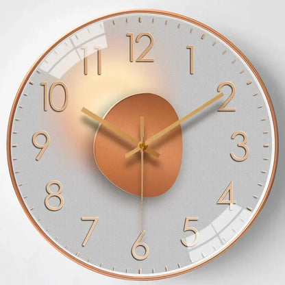 ChronoSilence | Modern Large Minimalist Silent Wall Clock Design 9