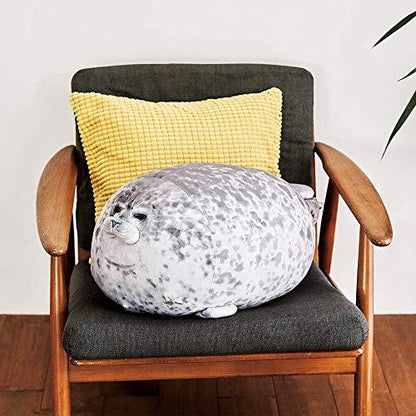 Chubby blob seal plush toy pillow 1