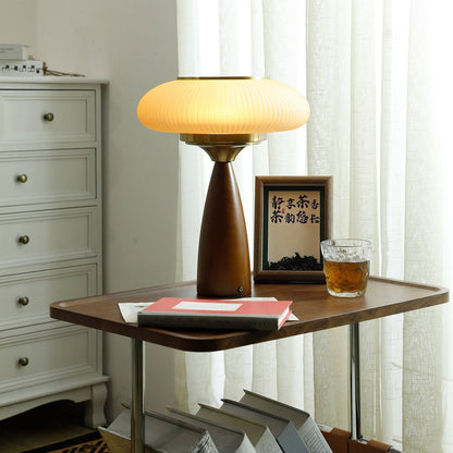 Classic Glass Desk Table Lamp - Lusomart